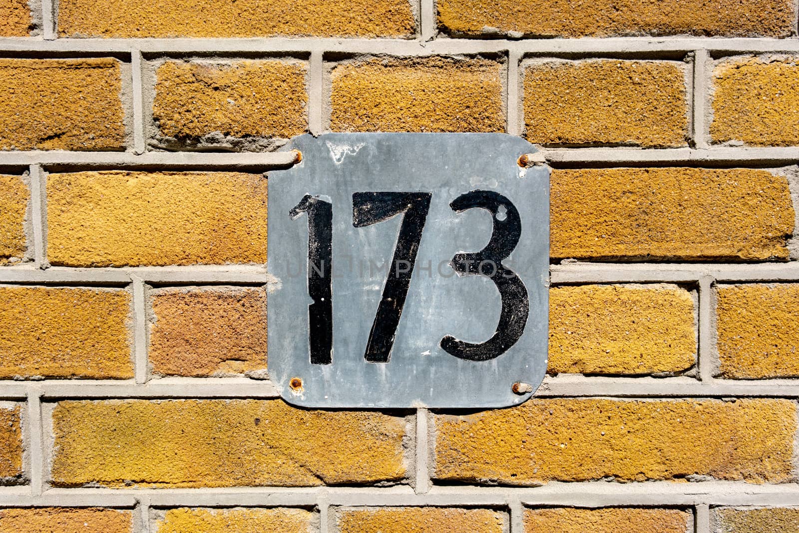 House number one hundred and seventy three (173)
