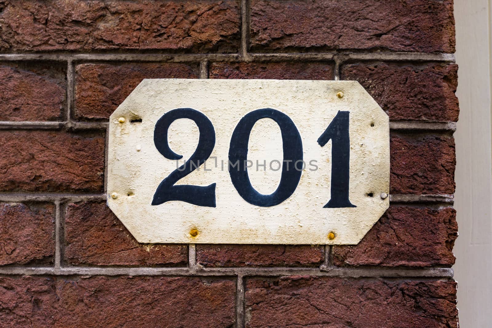 House number two hundred and one (201)