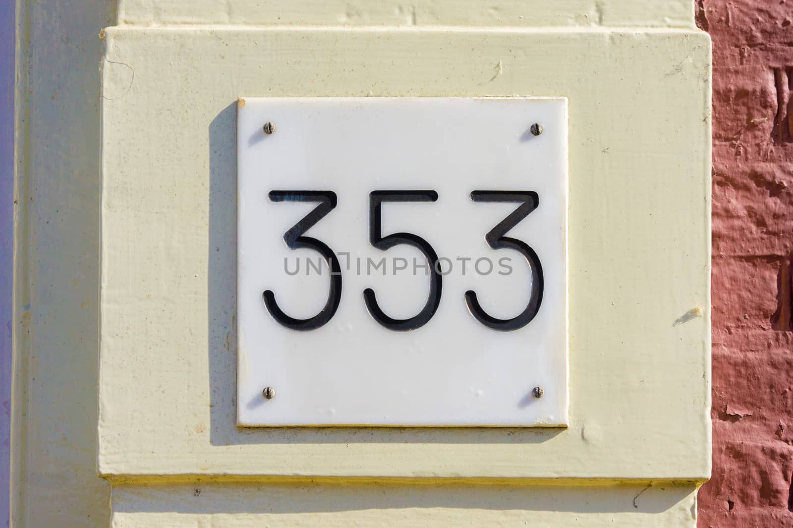 House number thee hundred and fifty three (353)