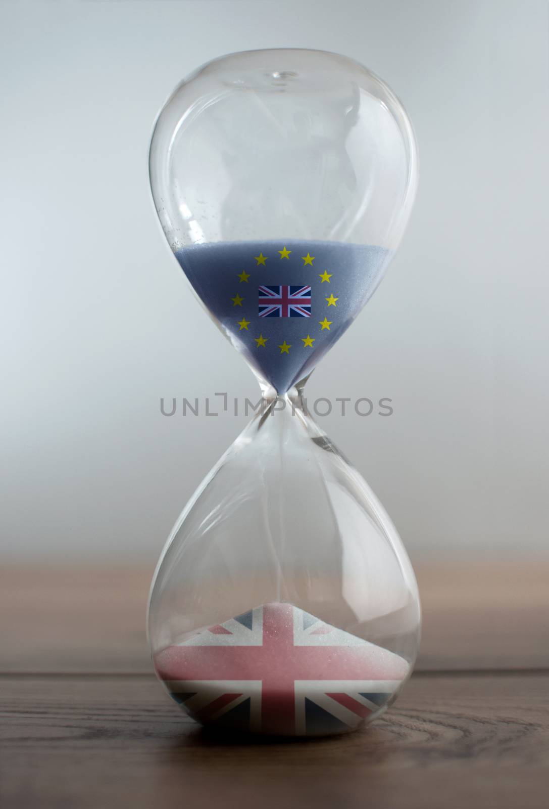 Brexit hourglass by unikpix