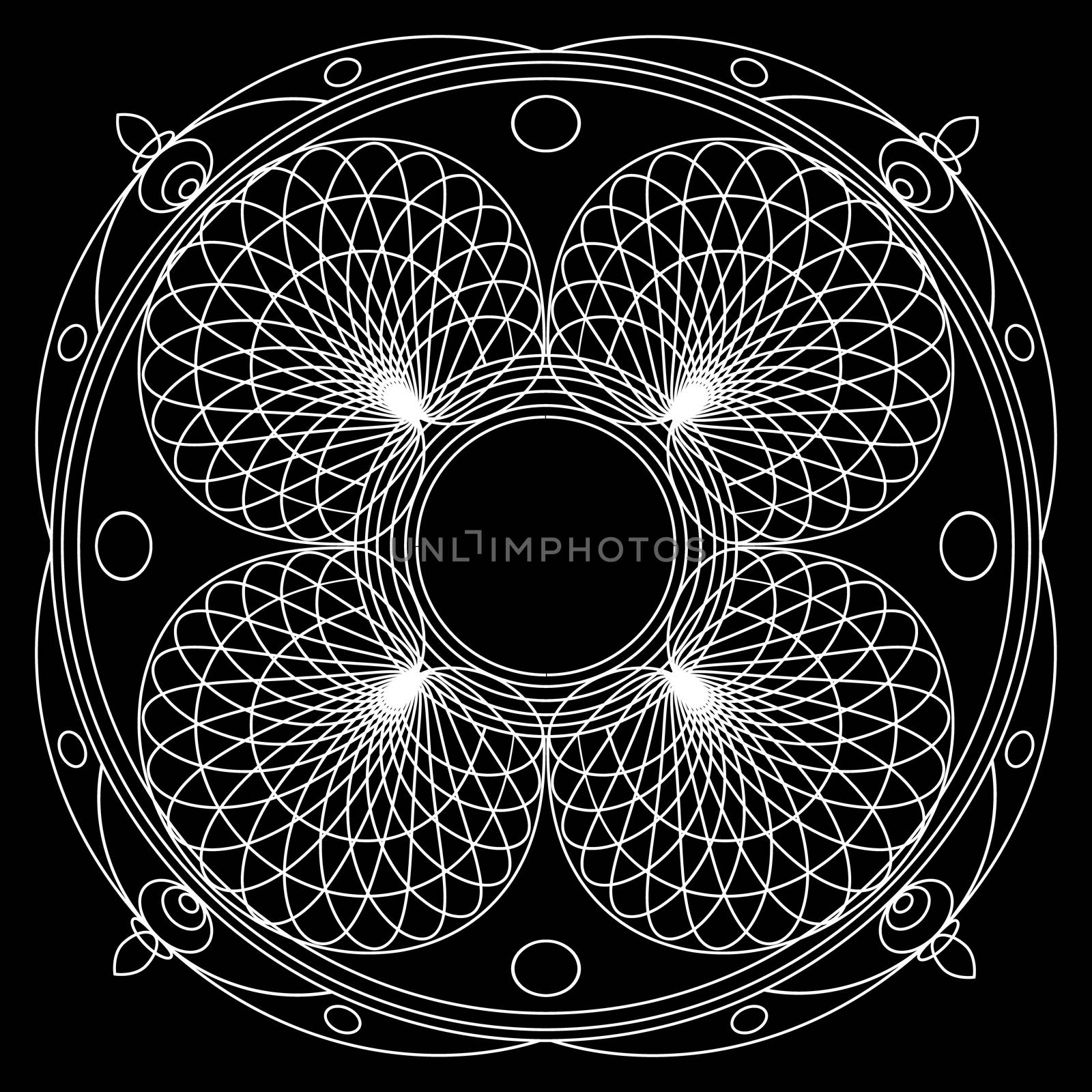 Mandalas for coloring book. Decorative black and white round outline ornament. Unusual flower shape. Oriental and anti-stress therapy patterns. yoga logos design element.