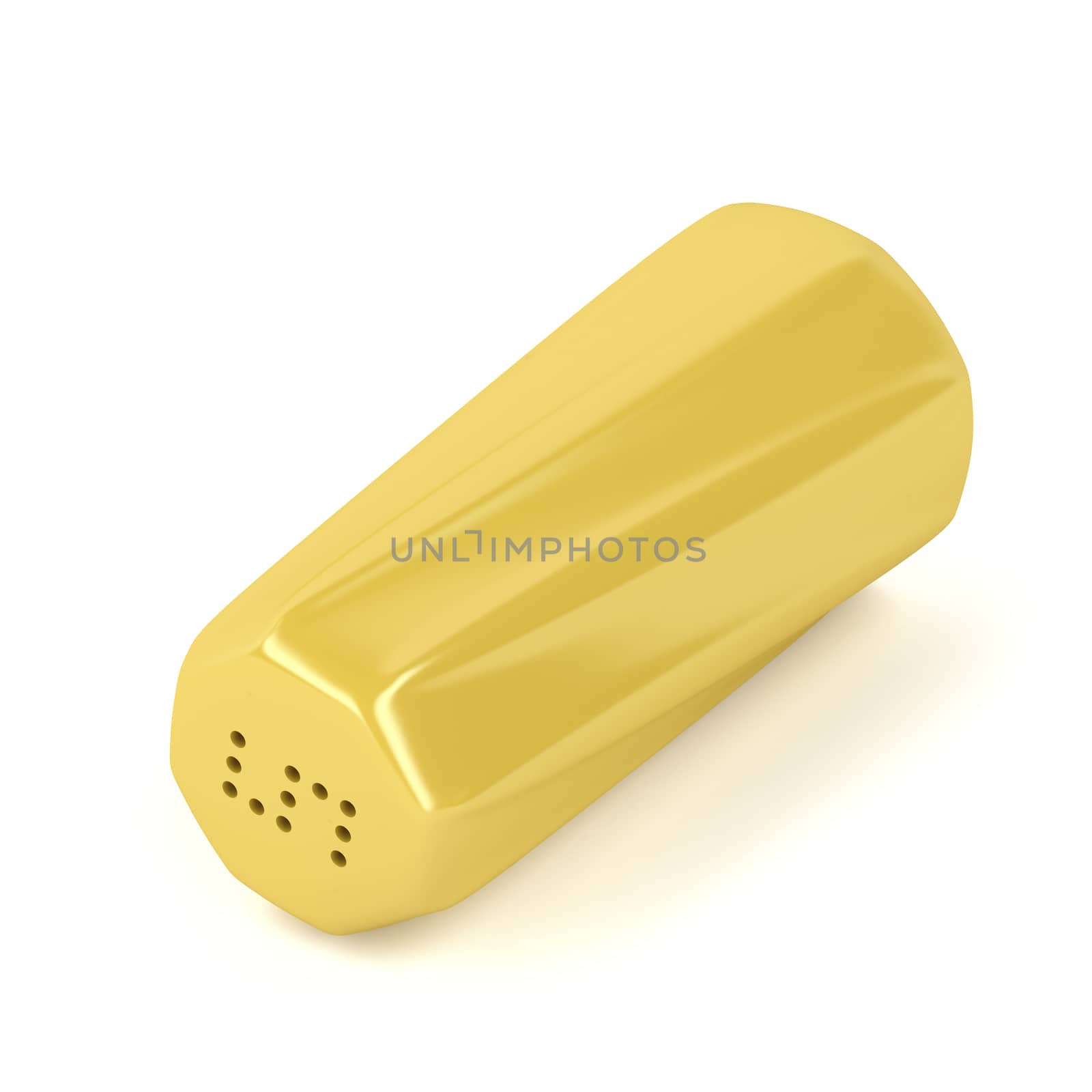 Yellow salt shaker by magraphics