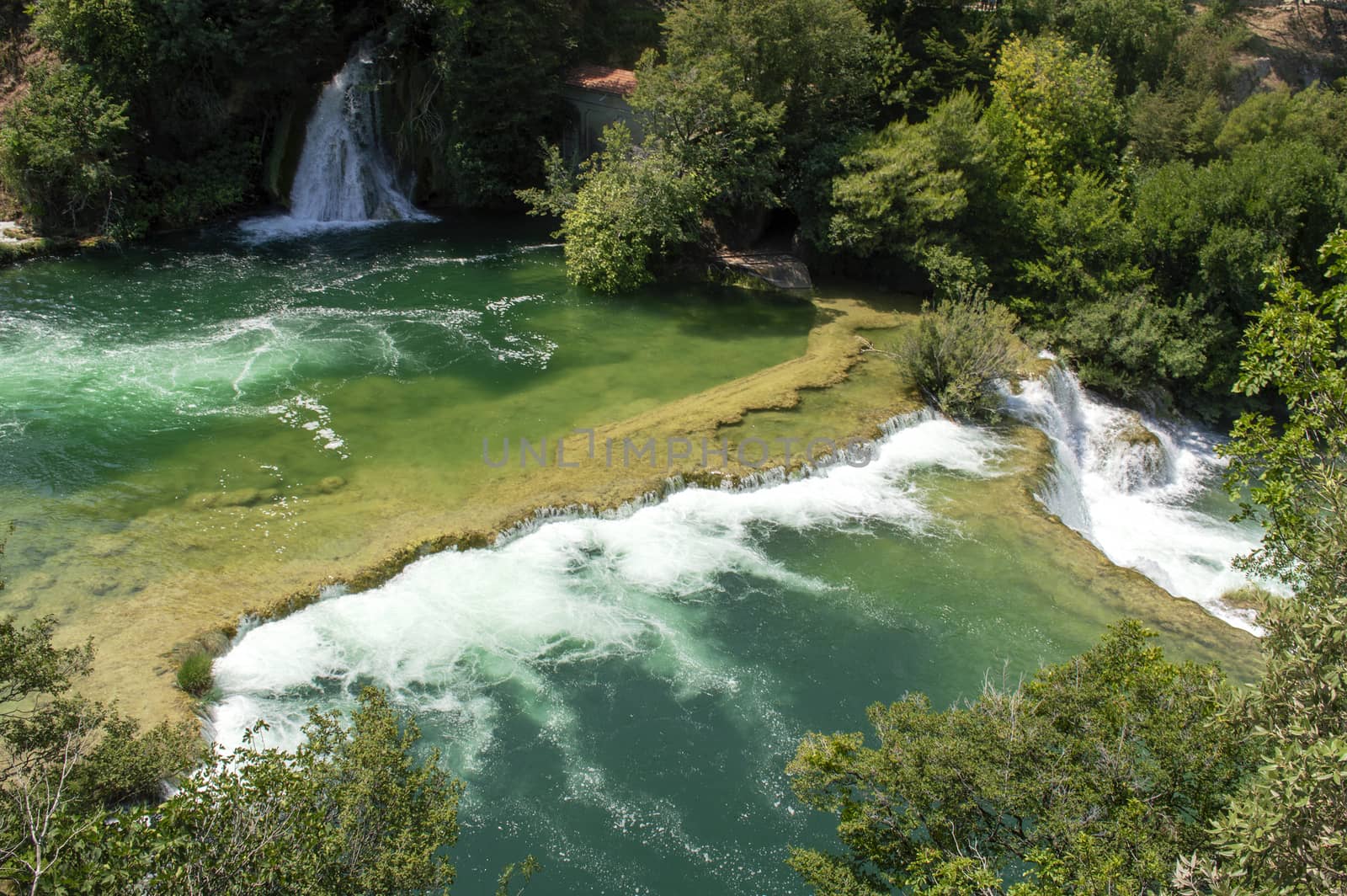 Beautiful Waterfalls In Krka National Park - Dalmatia Croatia, Europe