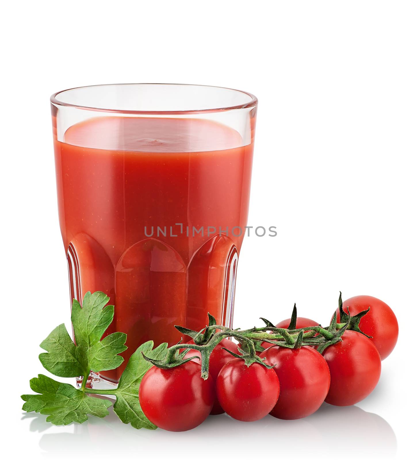 Cherry tomatoes with tomato juice by Cipariss