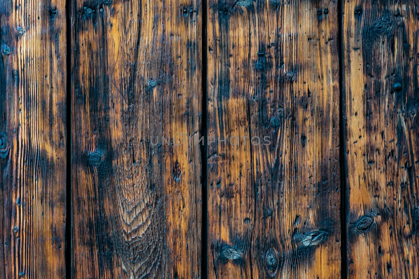 Old wood wall background. Beautiful texture of natural wooden wa by xtrekx