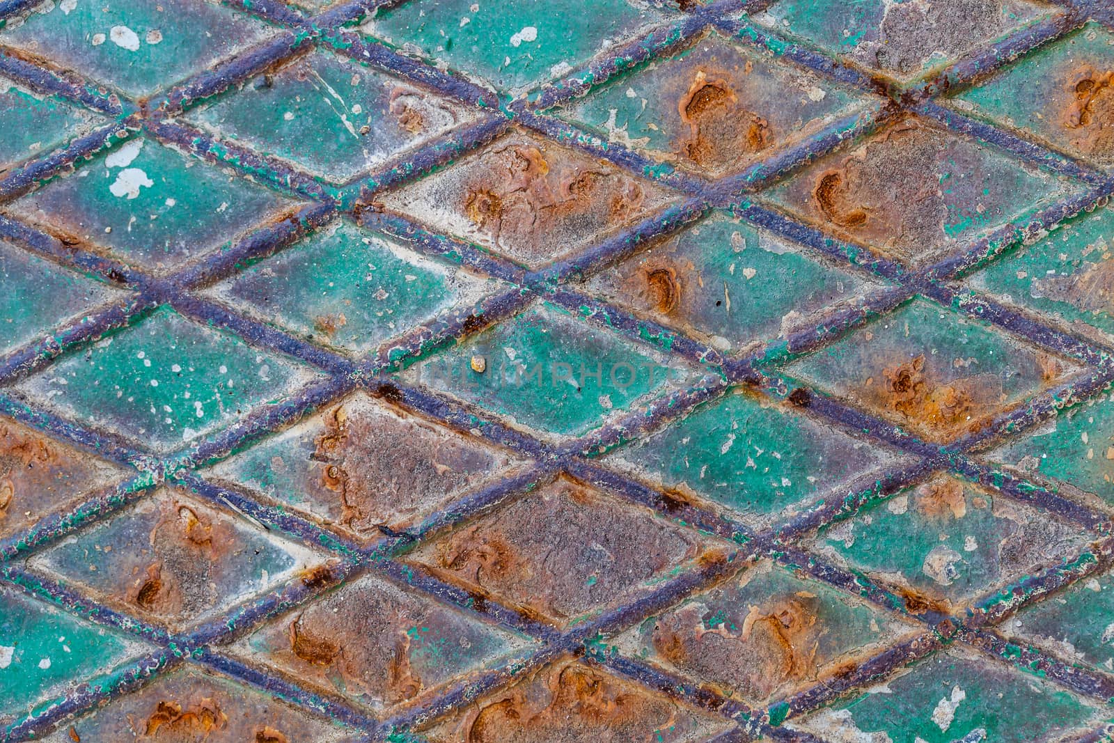 Abstract colorful rusty metal background, rusty metal texture