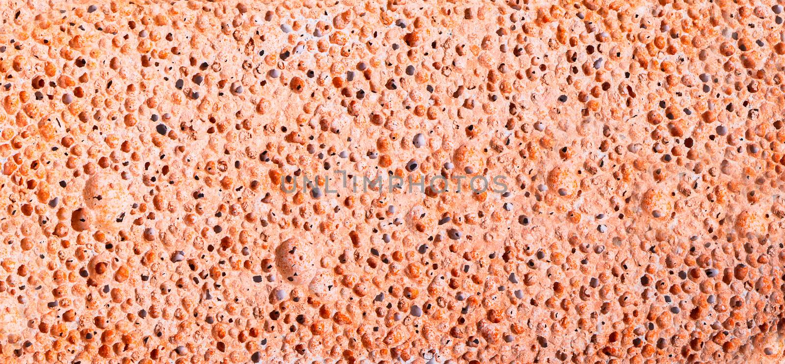 abstract background of a pumice texture close-up