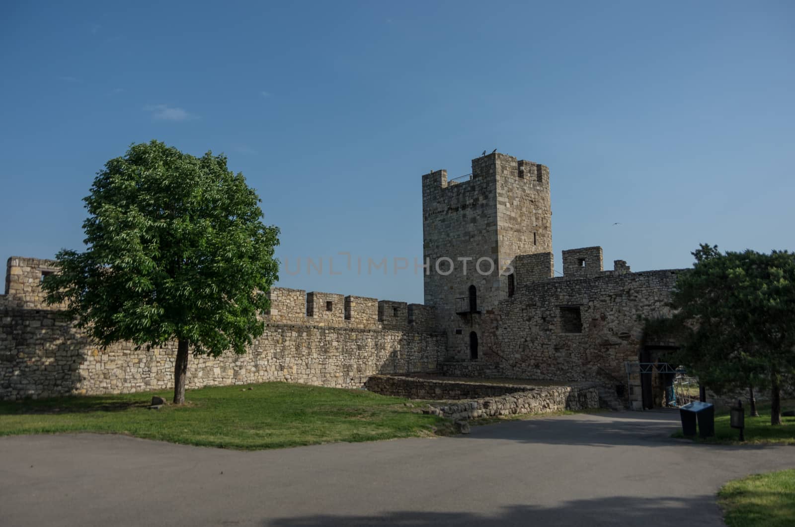 Despot Stefan tower in Kalemegdan fortress in Belgrade, Serbia