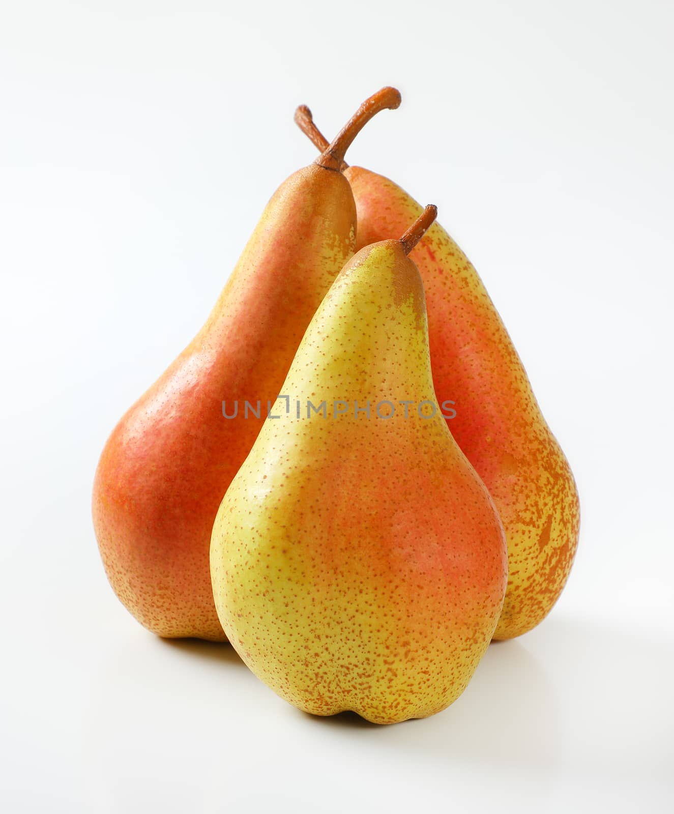 three ripe pears by Digifoodstock