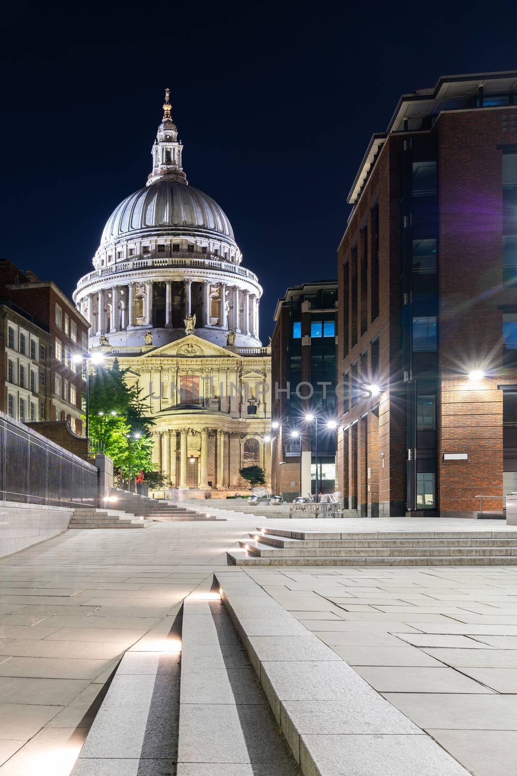 London St paul cathedral sunset by vichie81