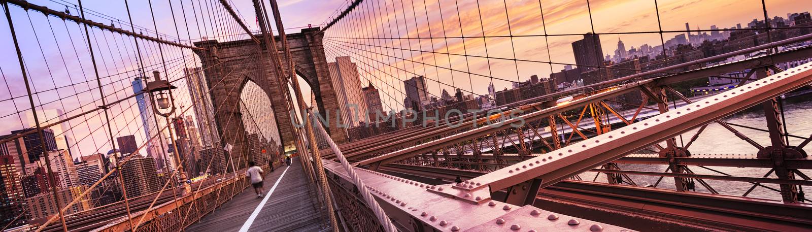 Brooklyn Bridge in New York City by ventdusud
