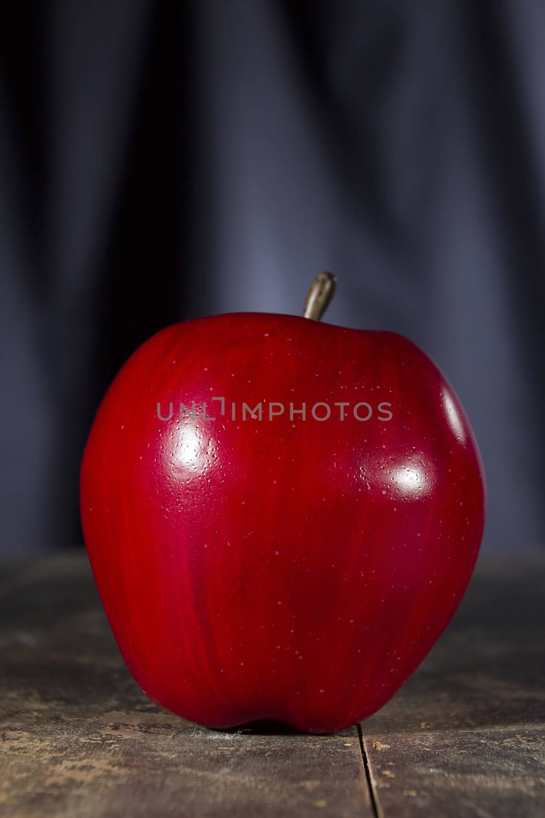 Red ripe apple by VIPDesignUSA