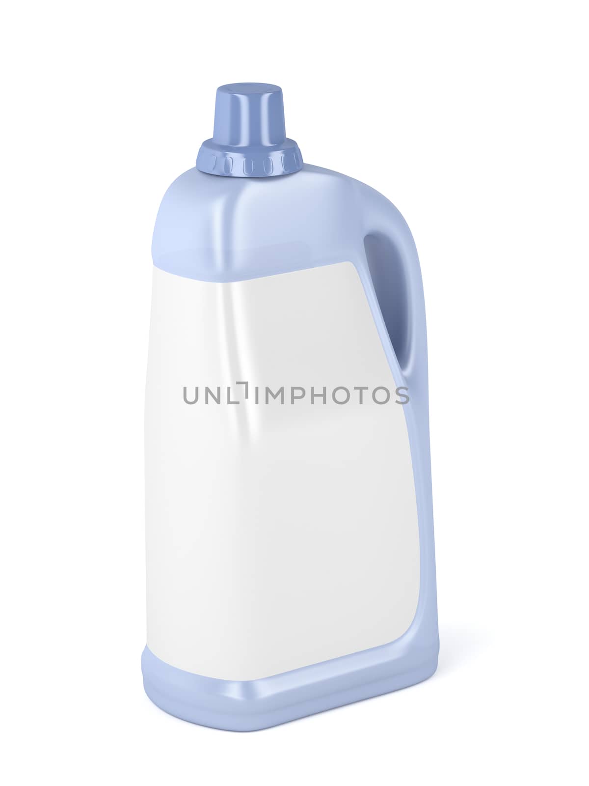 Big plastic bottle for liquid detergent by magraphics