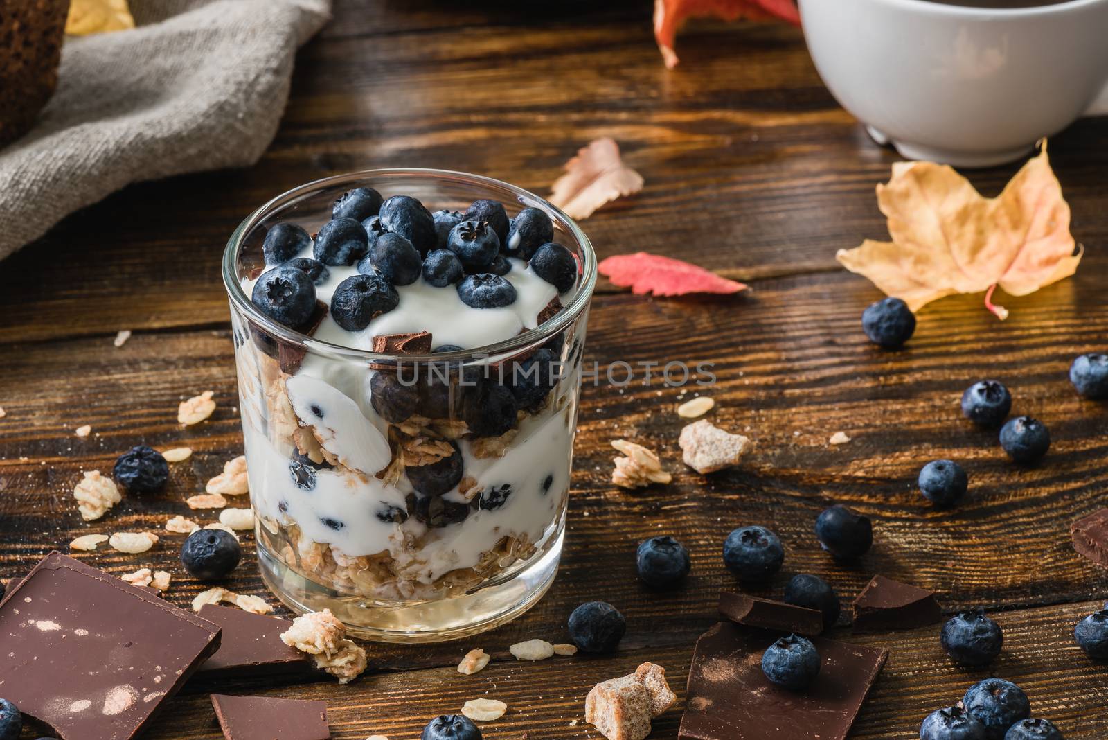 Granola with yogurt and berries by Seva_blsv