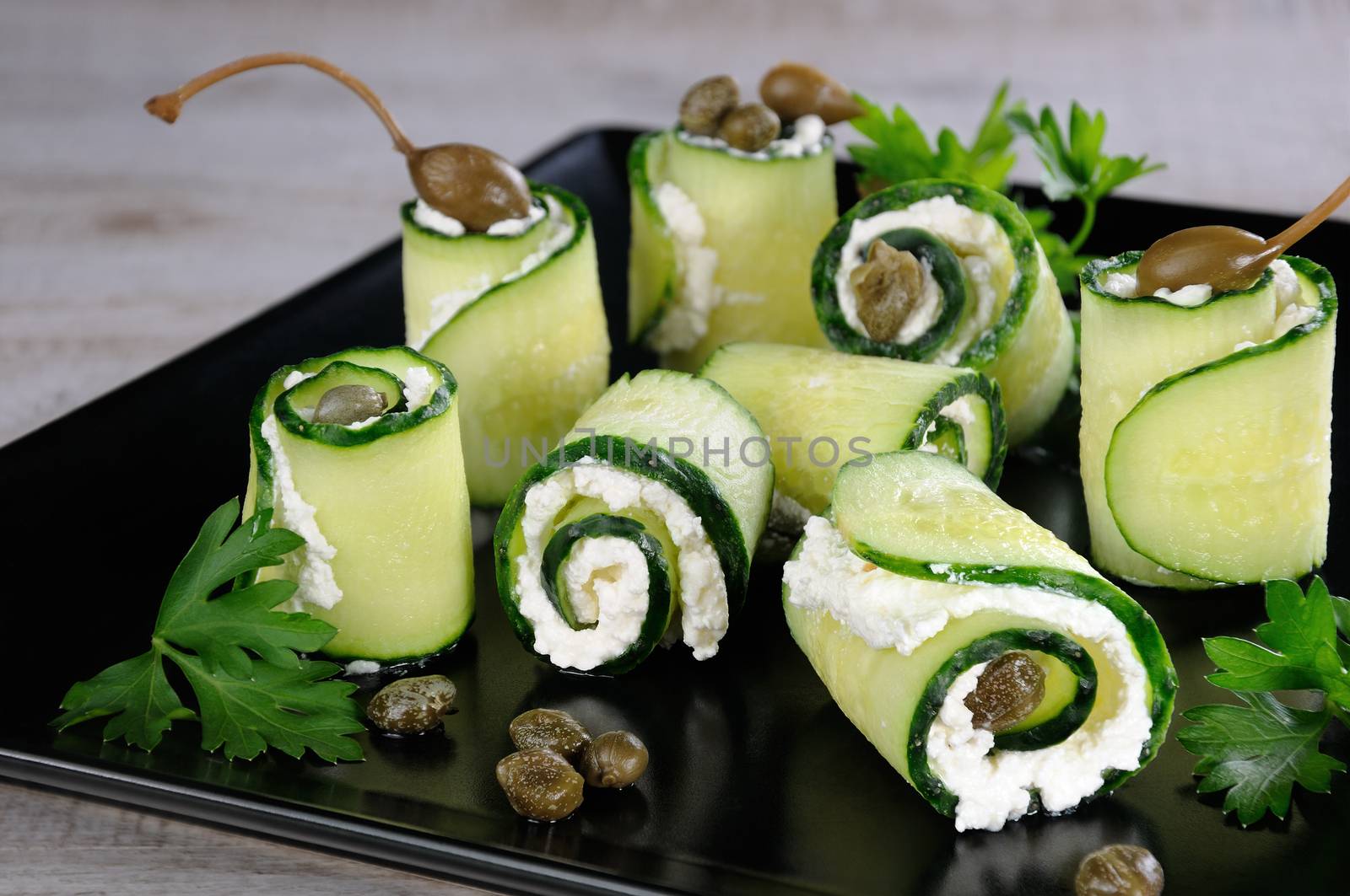 Cucumber rolls by Apolonia