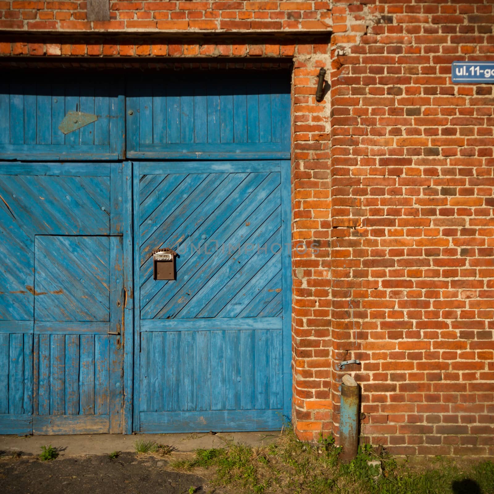 ruins of a very heavily polluted industrial factory, industrial series