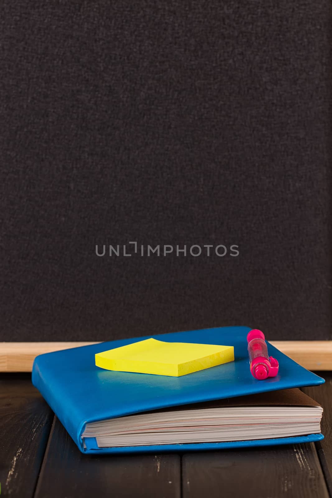 Stationery: pens, pen holder, diary by victosha