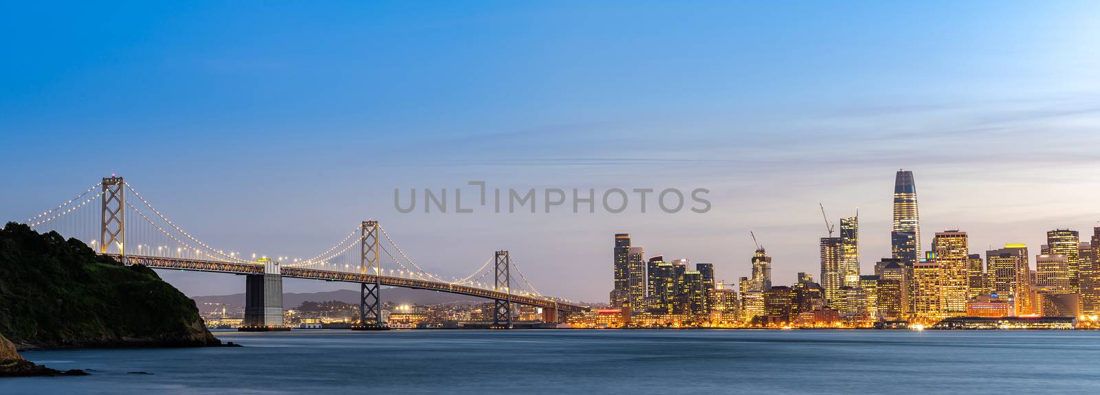 San Francisco downtown skyline by vichie81