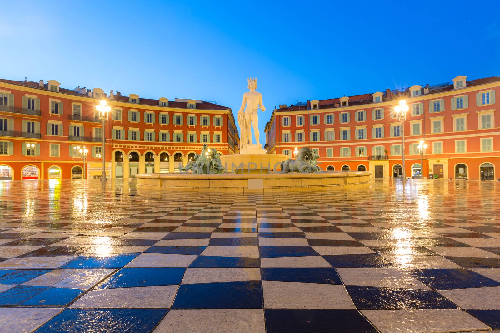 Place Massena square Nice, French Riviera by vichie81
