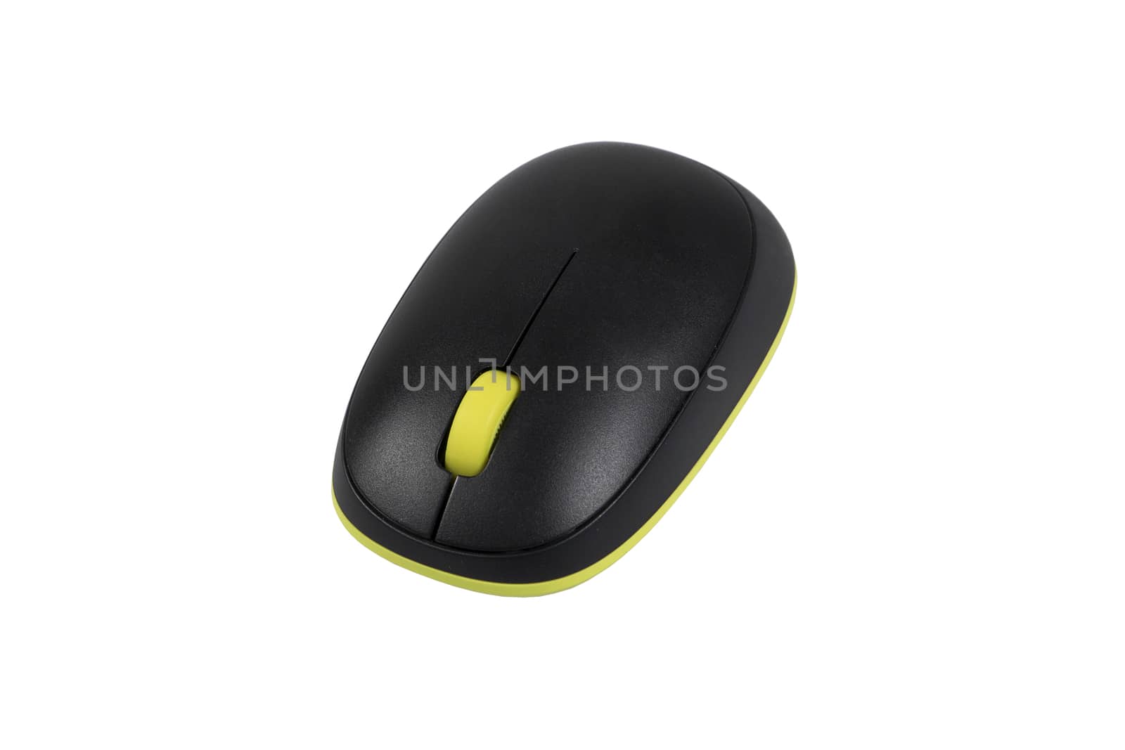 Computer Wireless Mouse isolate on white background