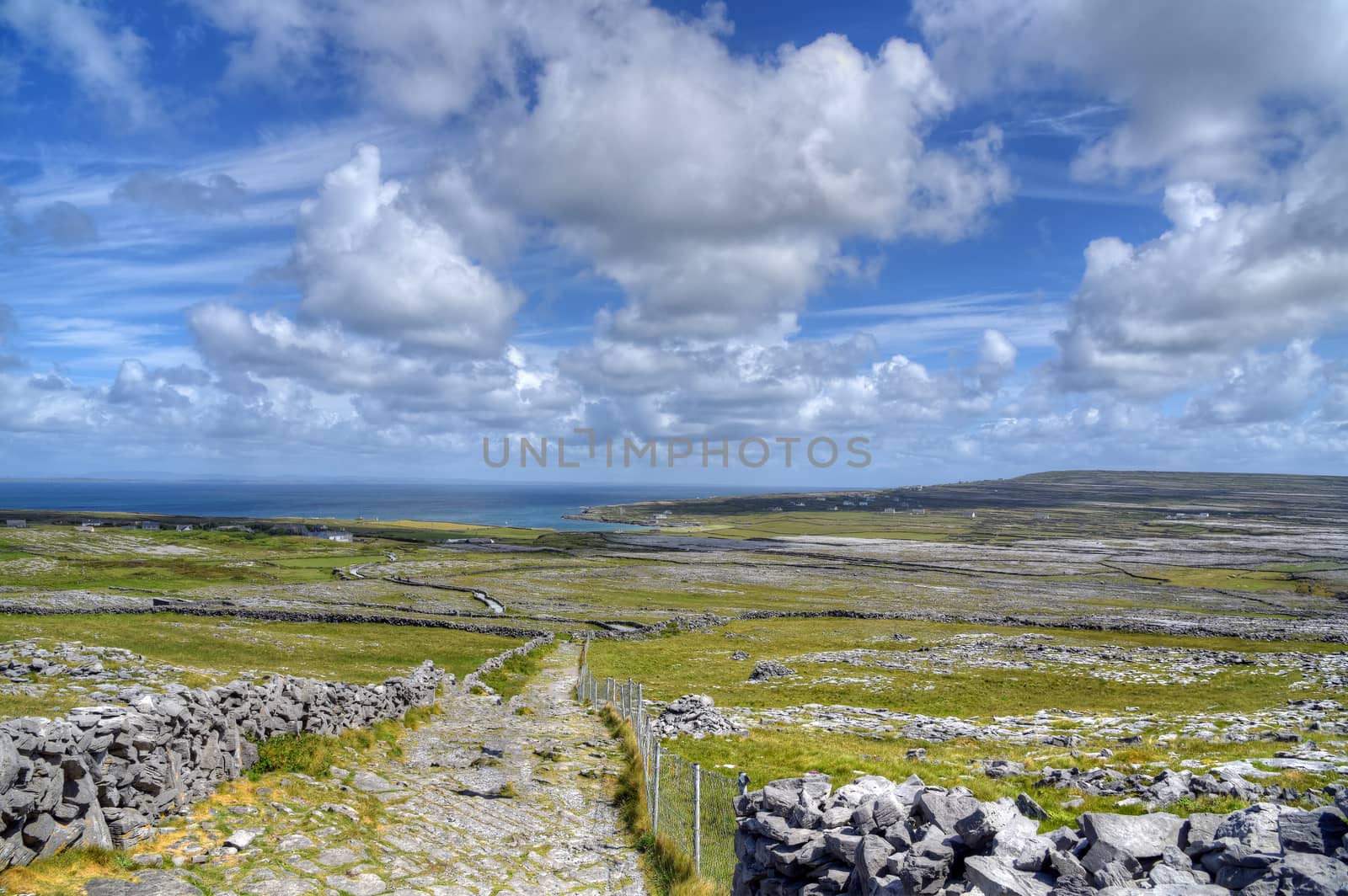 Inishmore on the Aran Islands, Ireland.