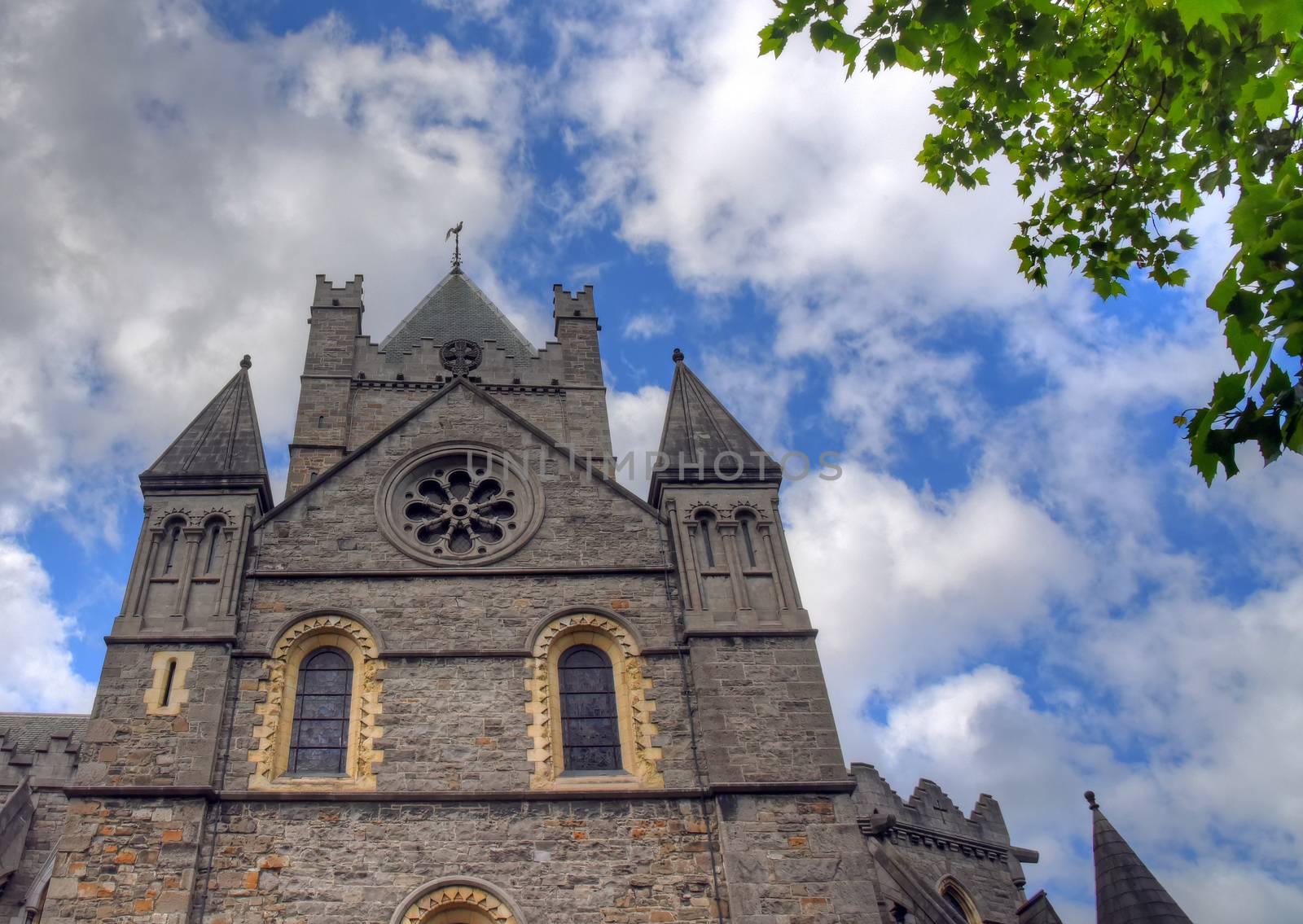 Christ Church Cathedral in Dublin, Ireland.