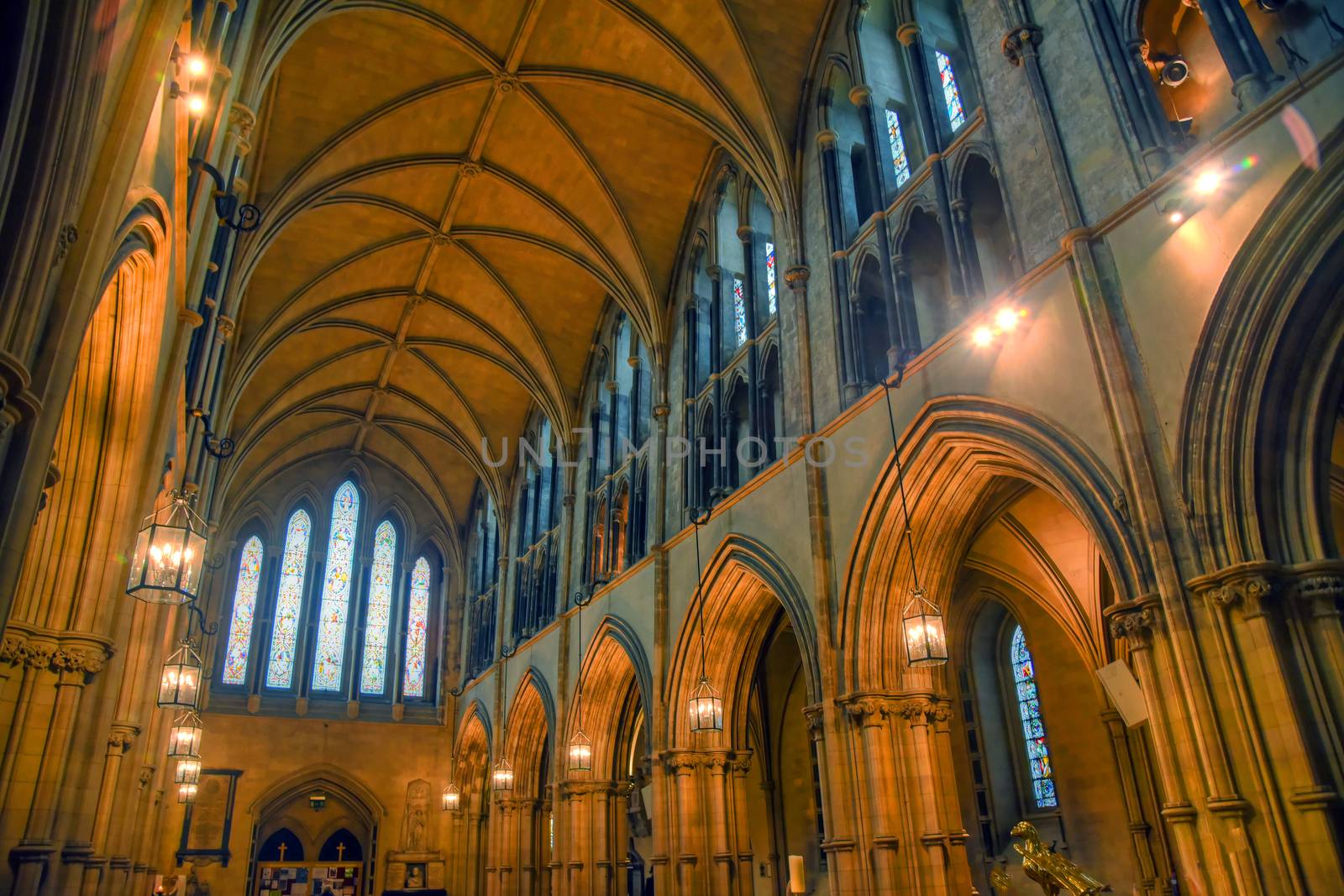 Christ Church Cathedral in Dublin, Ireland.