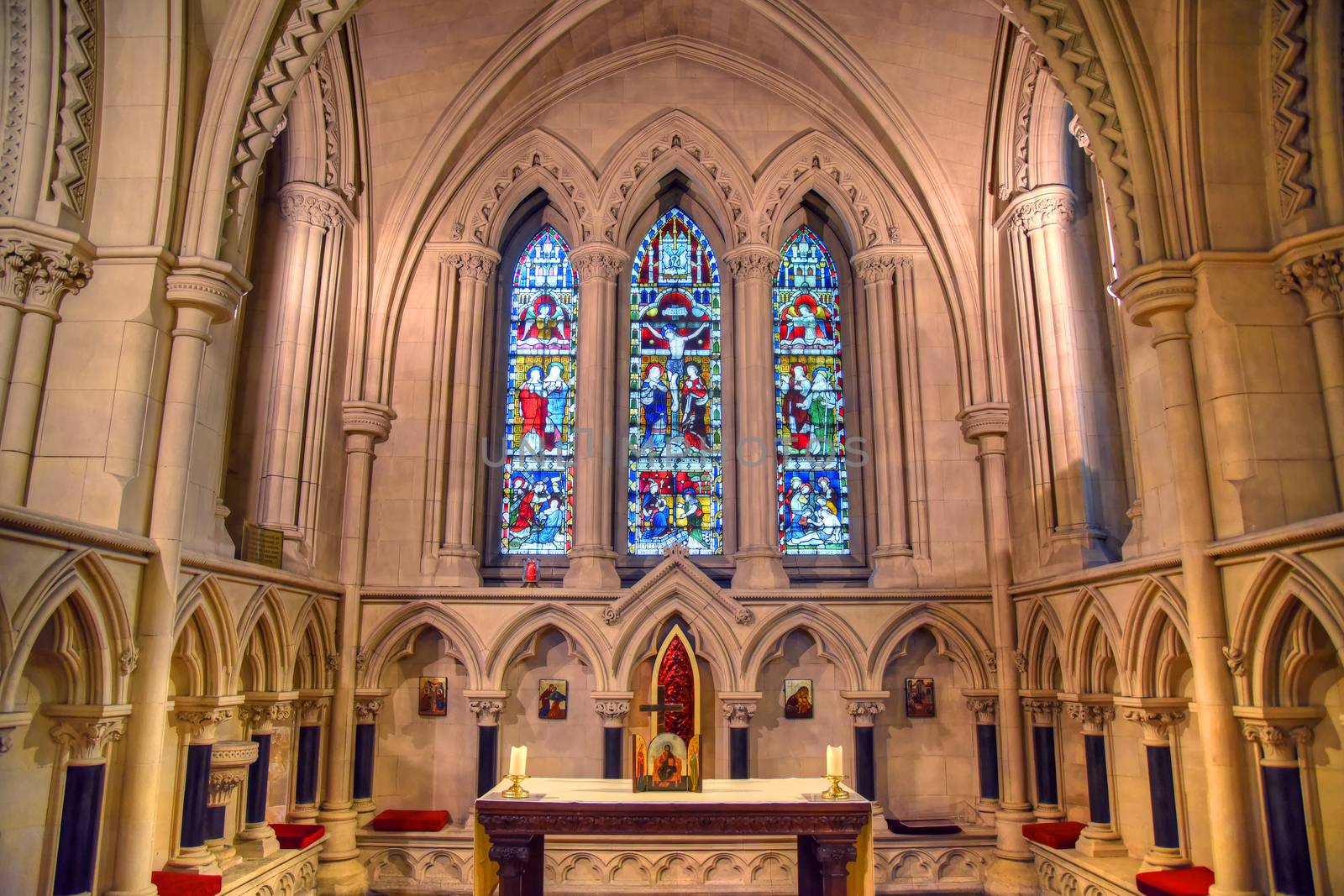 Christ Church Cathedral in Dublin, Ireland.