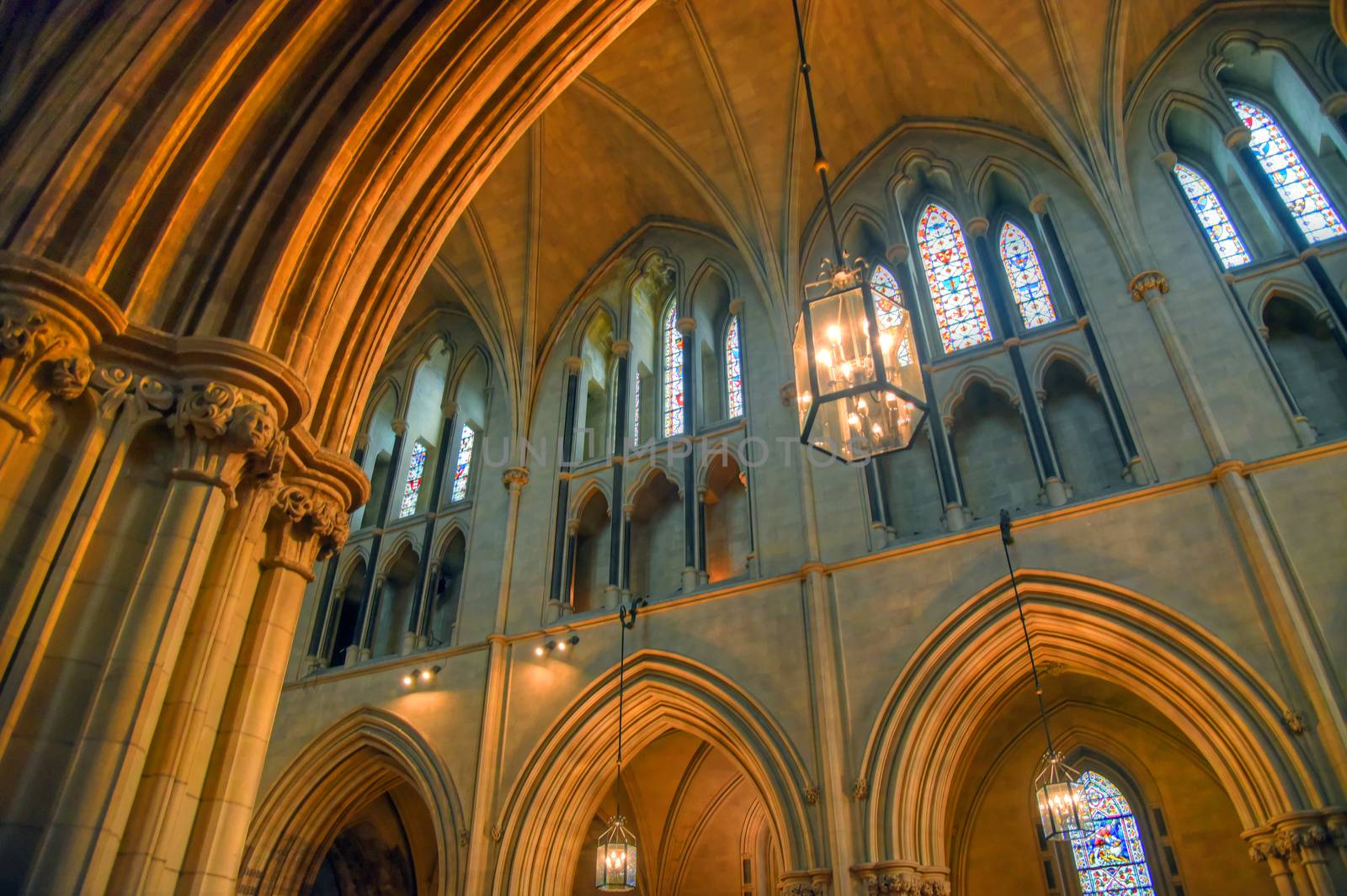 Christ Church Cathedral in Dublin, Ireland.