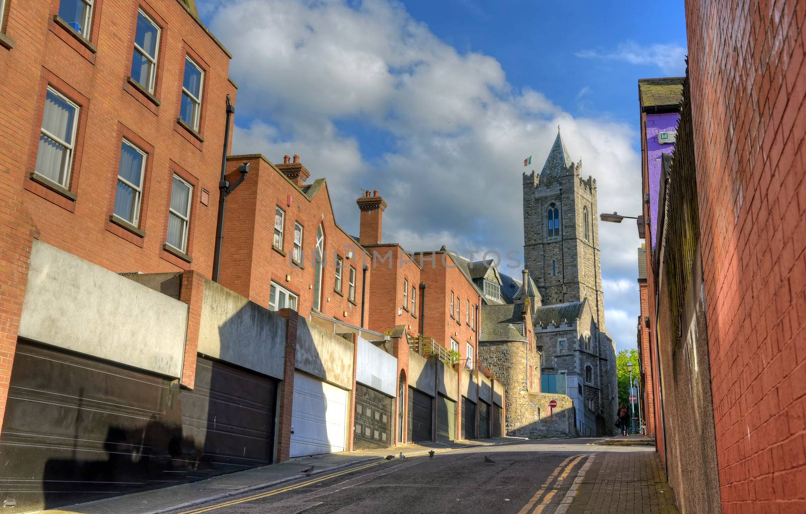 Christ Church Cathedral in Dublin, Ireland.