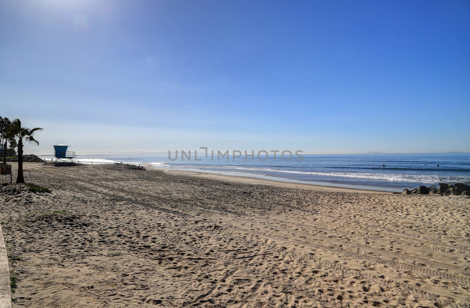 Coronado Beach just outside of San Diego, California.