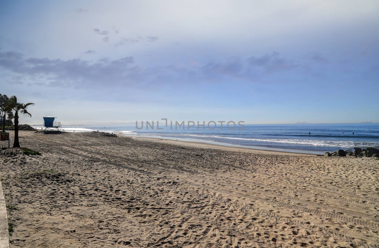 Coronado Beach just outside of San Diego, California.