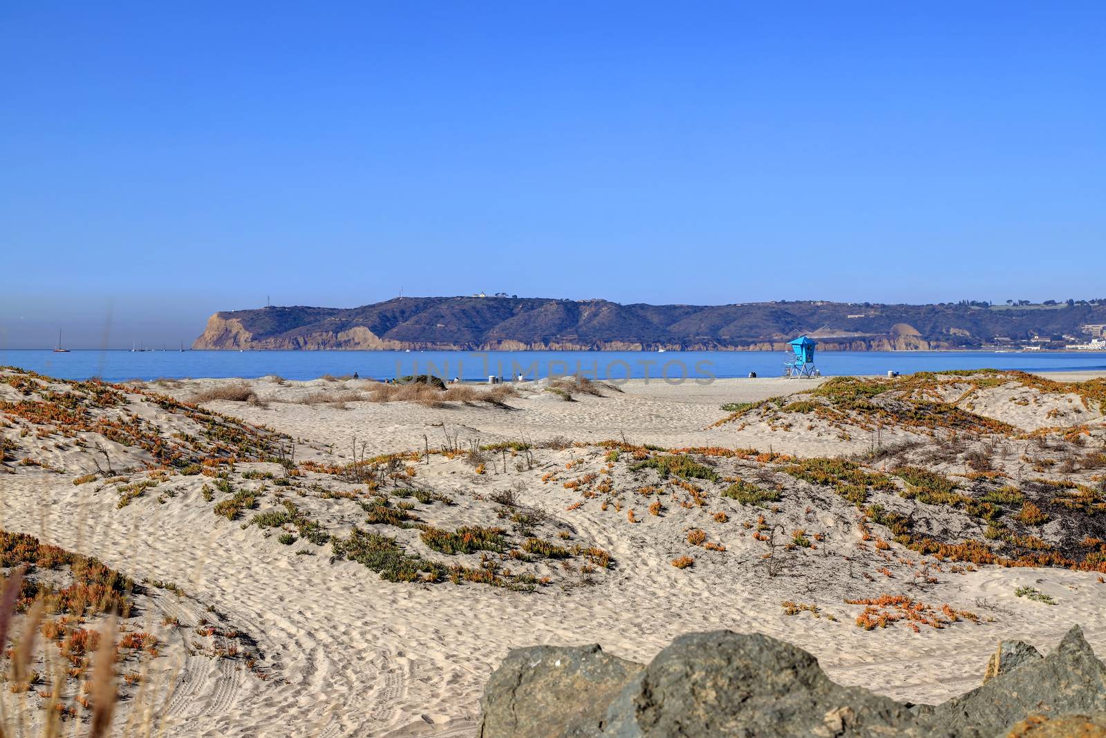 Coronado Beach just outside of San Diego, California.