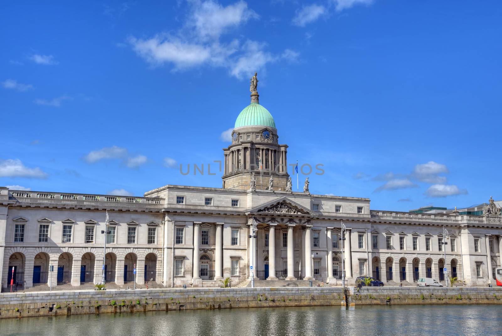 The Custom House across the River Liffey in Dublin, Ireland by jbyard22