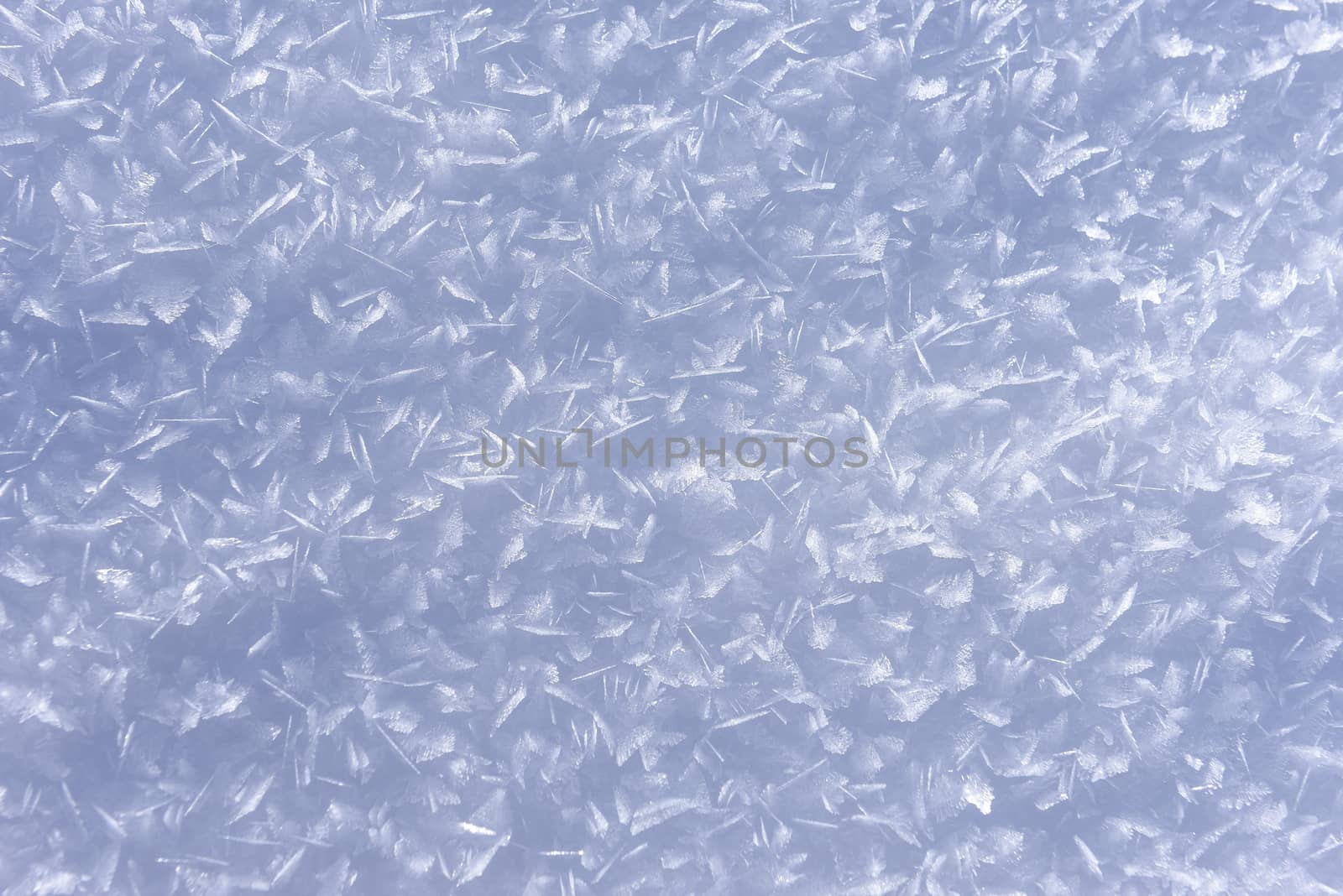 pure and clean snow crystals