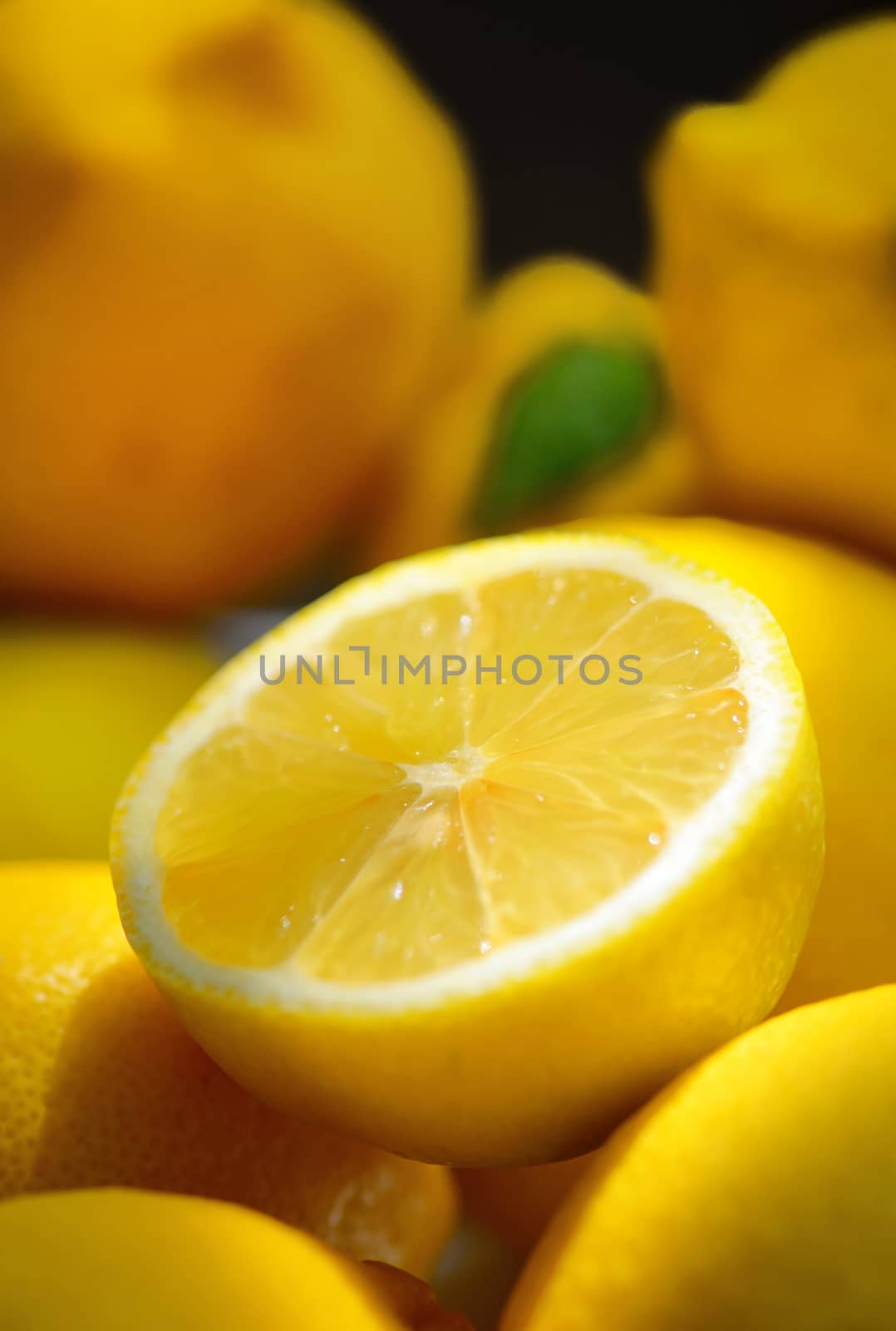 Still life with fresh lemons by mady70
