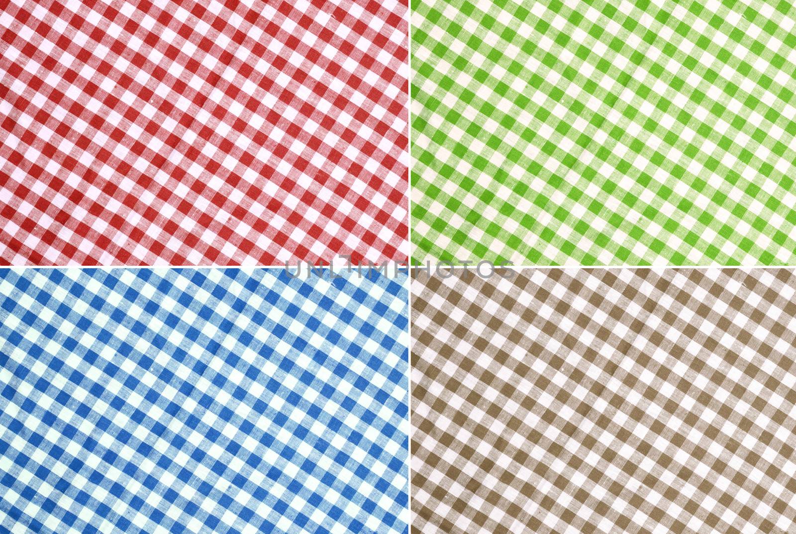 Checkered tablecloth backgrouns by xamtiw