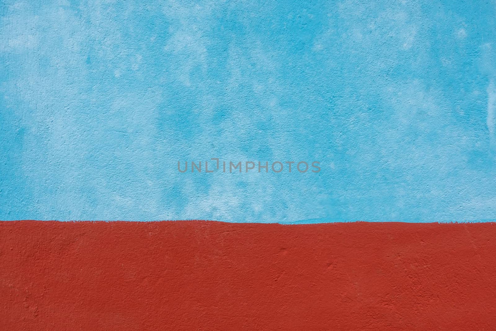 Blue and red cement wall texture