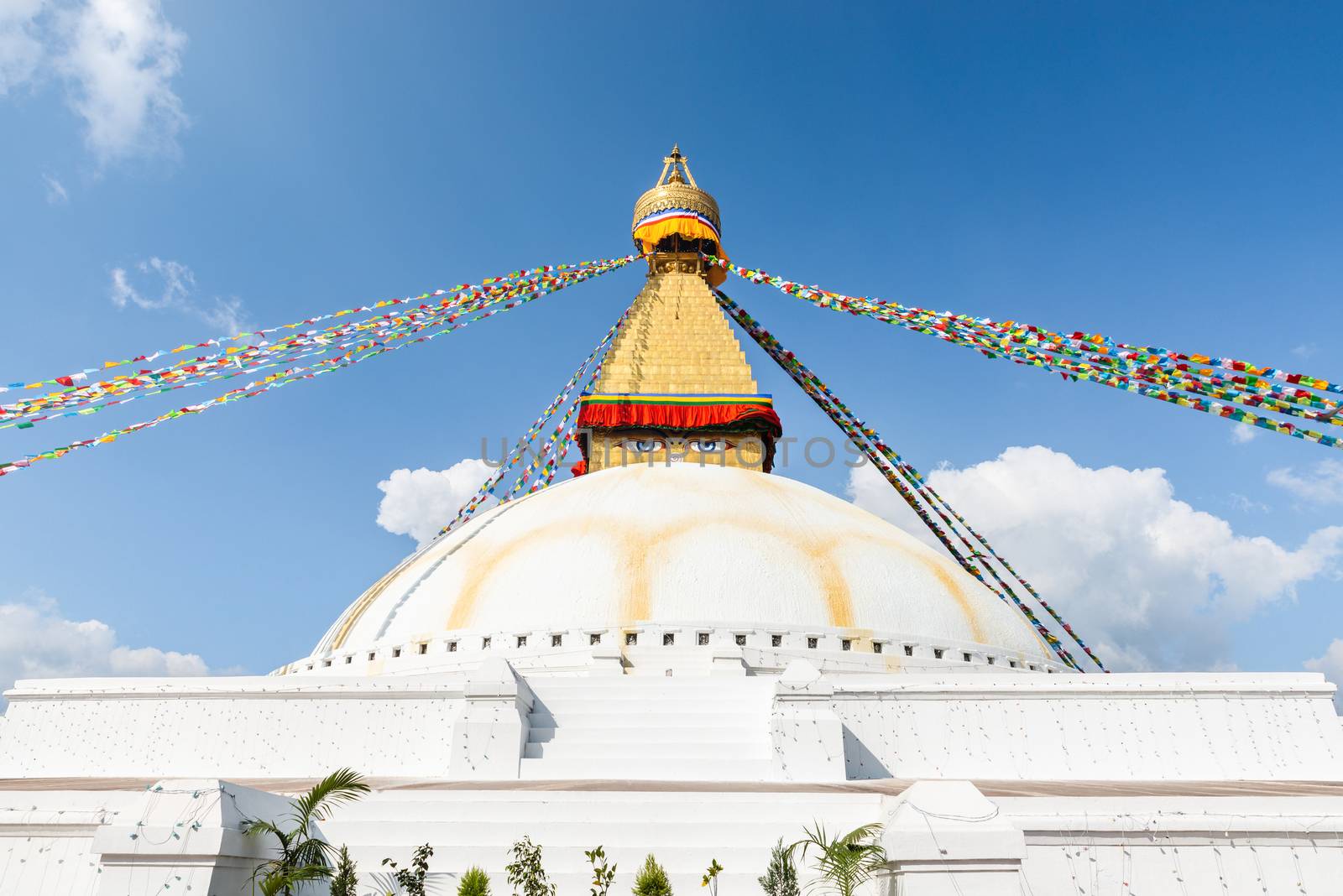 Boudhanath stupa in Kathmandu, Nepal