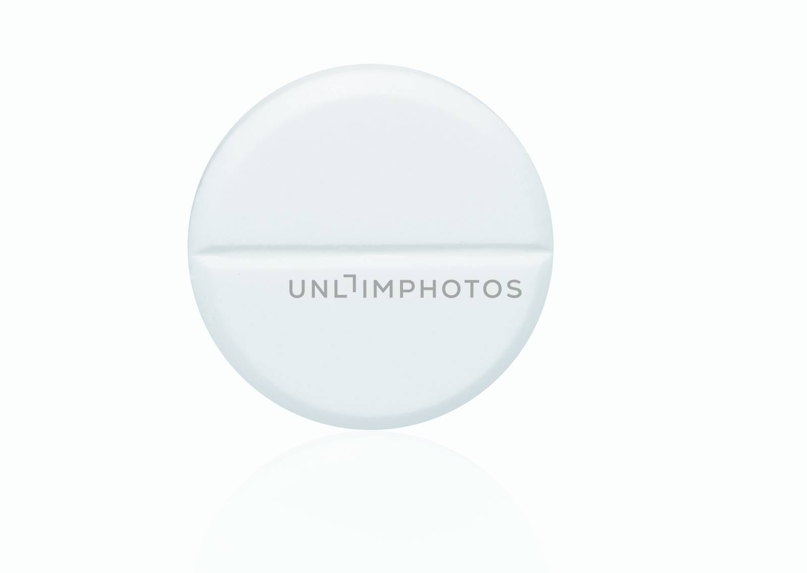 Macro shot of white chewable tablets pills on white background with shadows. Antacids pills for relief stomachache from excess gastric acid in stomach. Stress induce gastric ulcer treatment concept. Pharmaceutical industry. Pharmacy background. by Fahroni