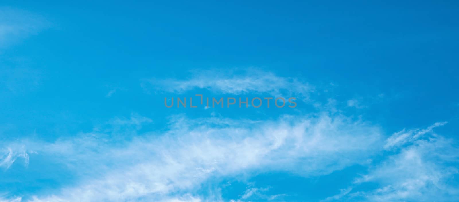 Beautiful blue sky and white clouds by Fahroni