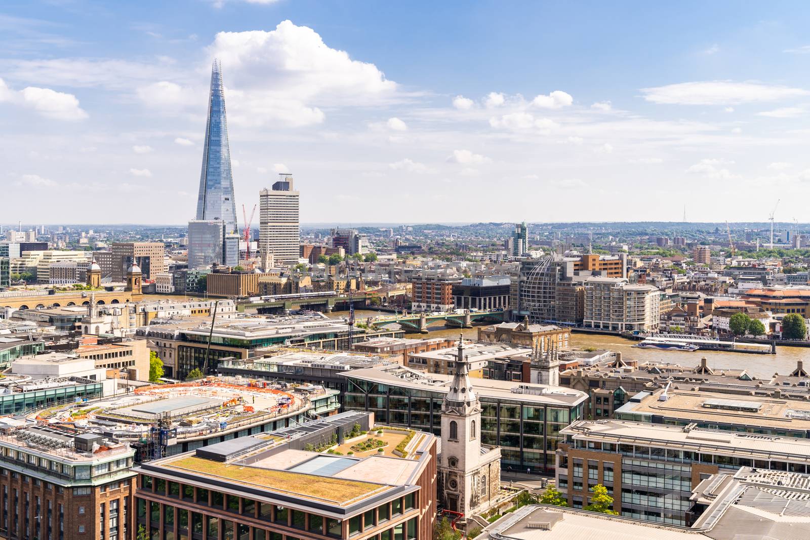 London downtown cityscape skylines building in London England UK