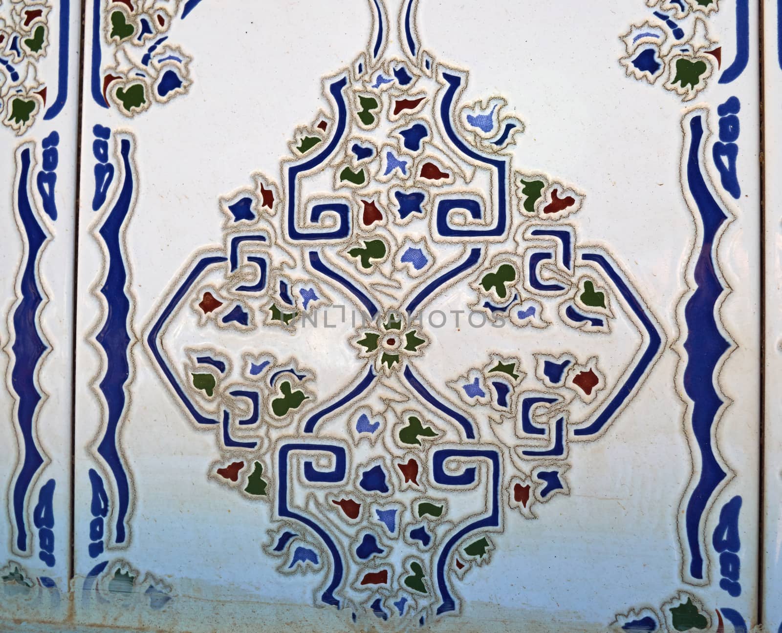 Typical traditional Spanish ceramic tiles by Ronyzmbow