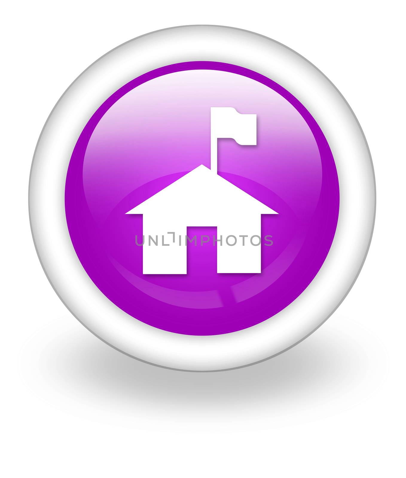 Icon, Button, Pictogram Ranger Station by mindscanner