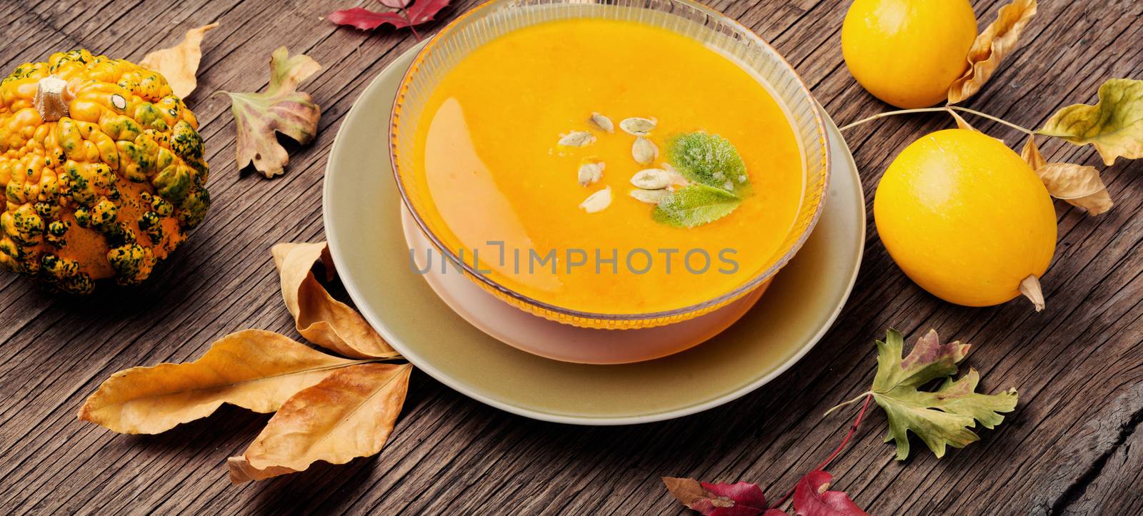 Autumn squash soup by LMykola