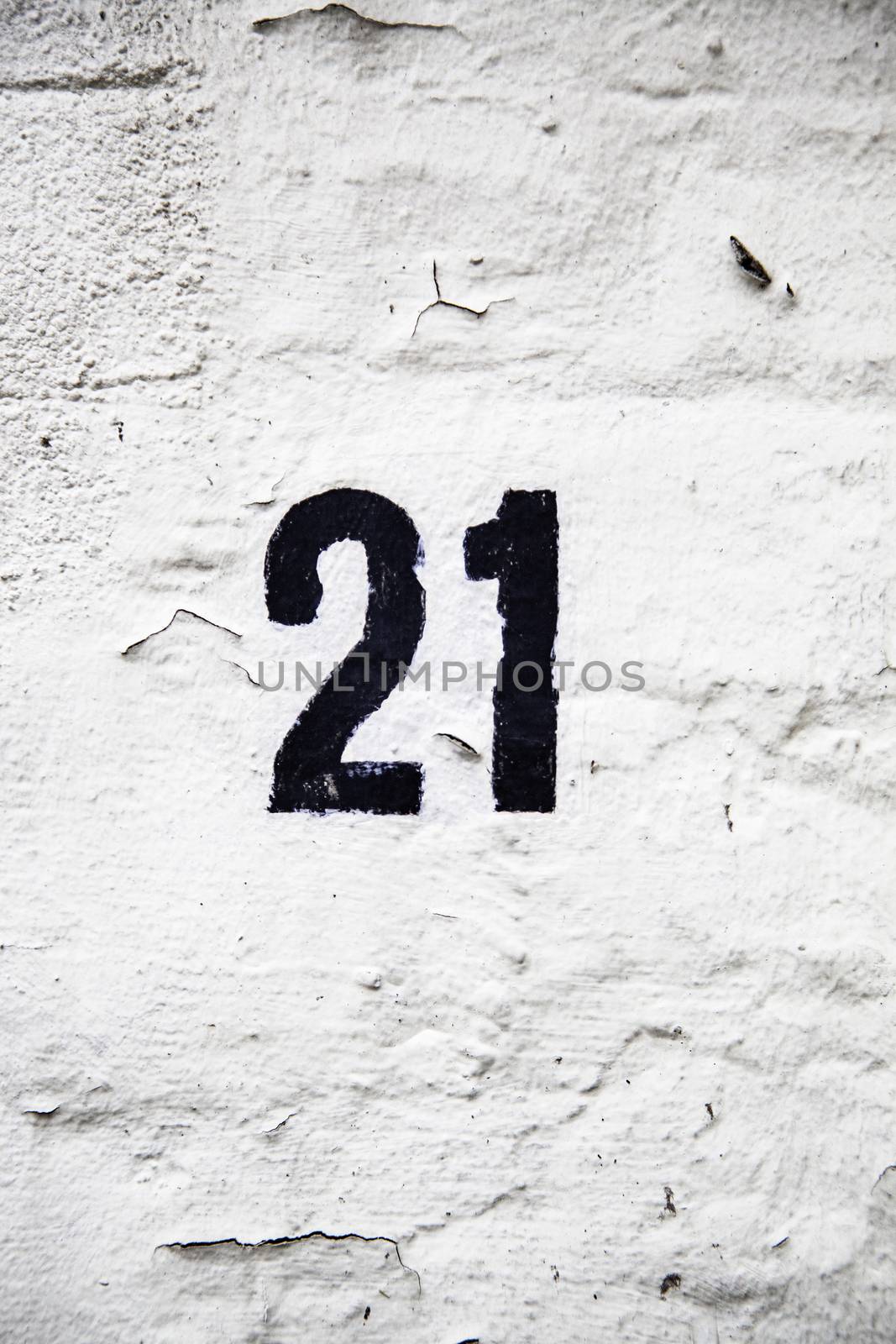 Number twenty-one of information, odd number of address