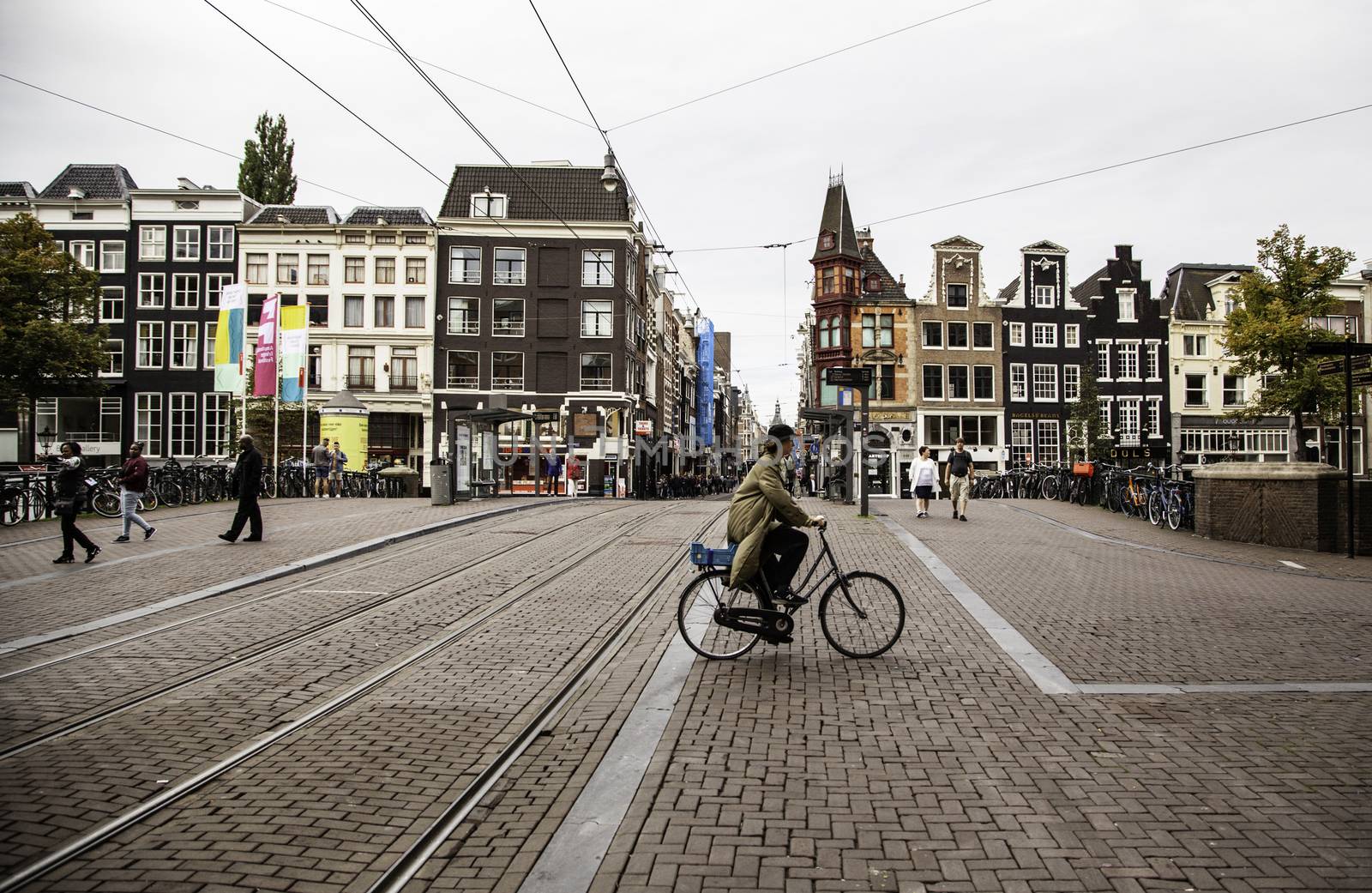 Bicycles in amsterdam by esebene