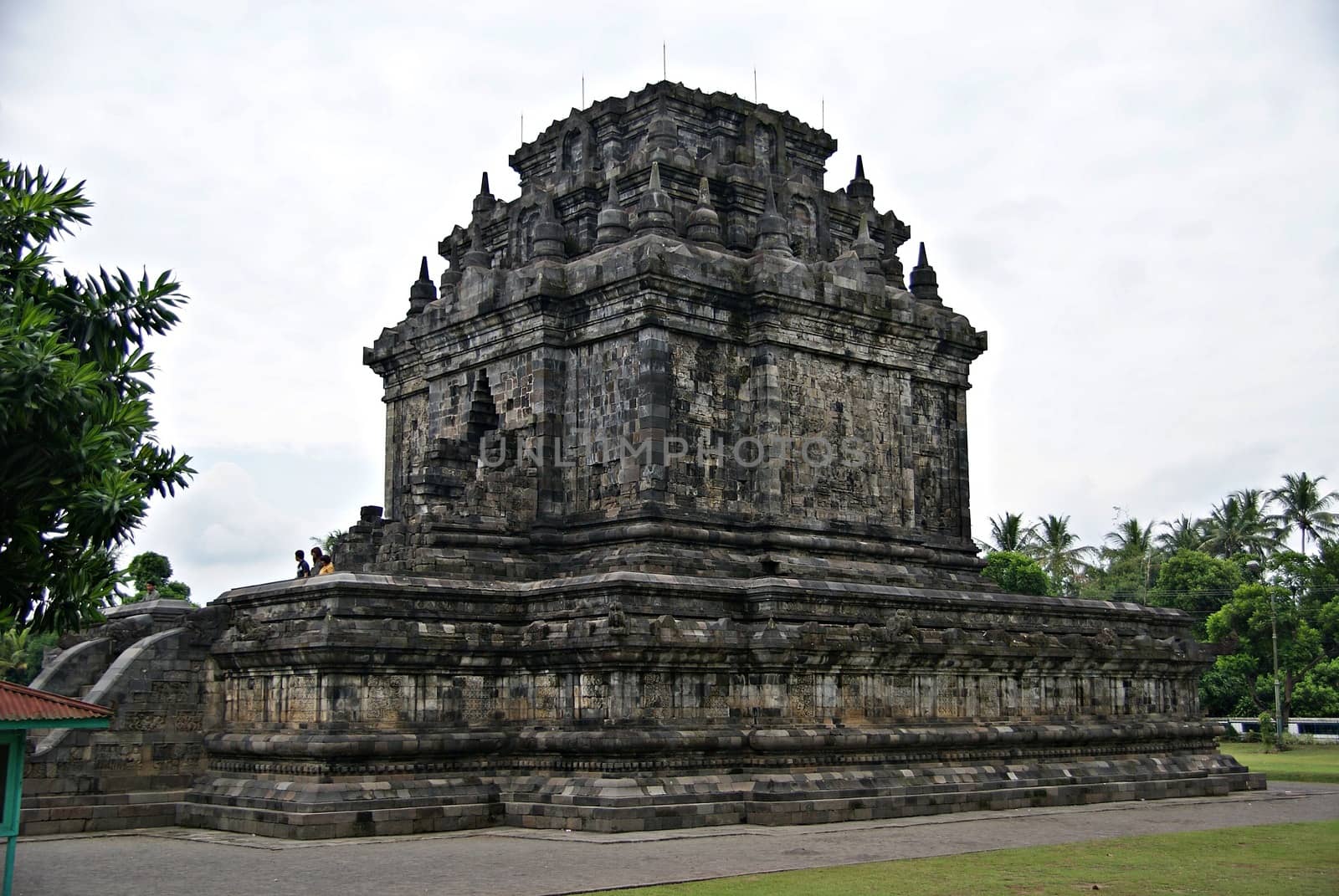 Mendut Temple, another ancient monument found in Yogyakarta, Indonesia