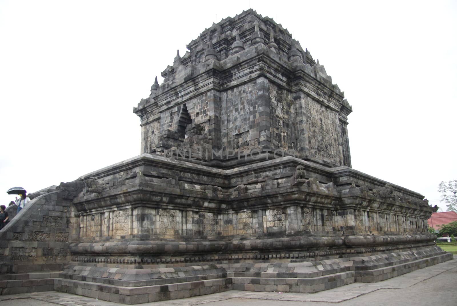 Mendut Temple, another ancient monument found in Yogyakarta, Indonesia by craigansibin