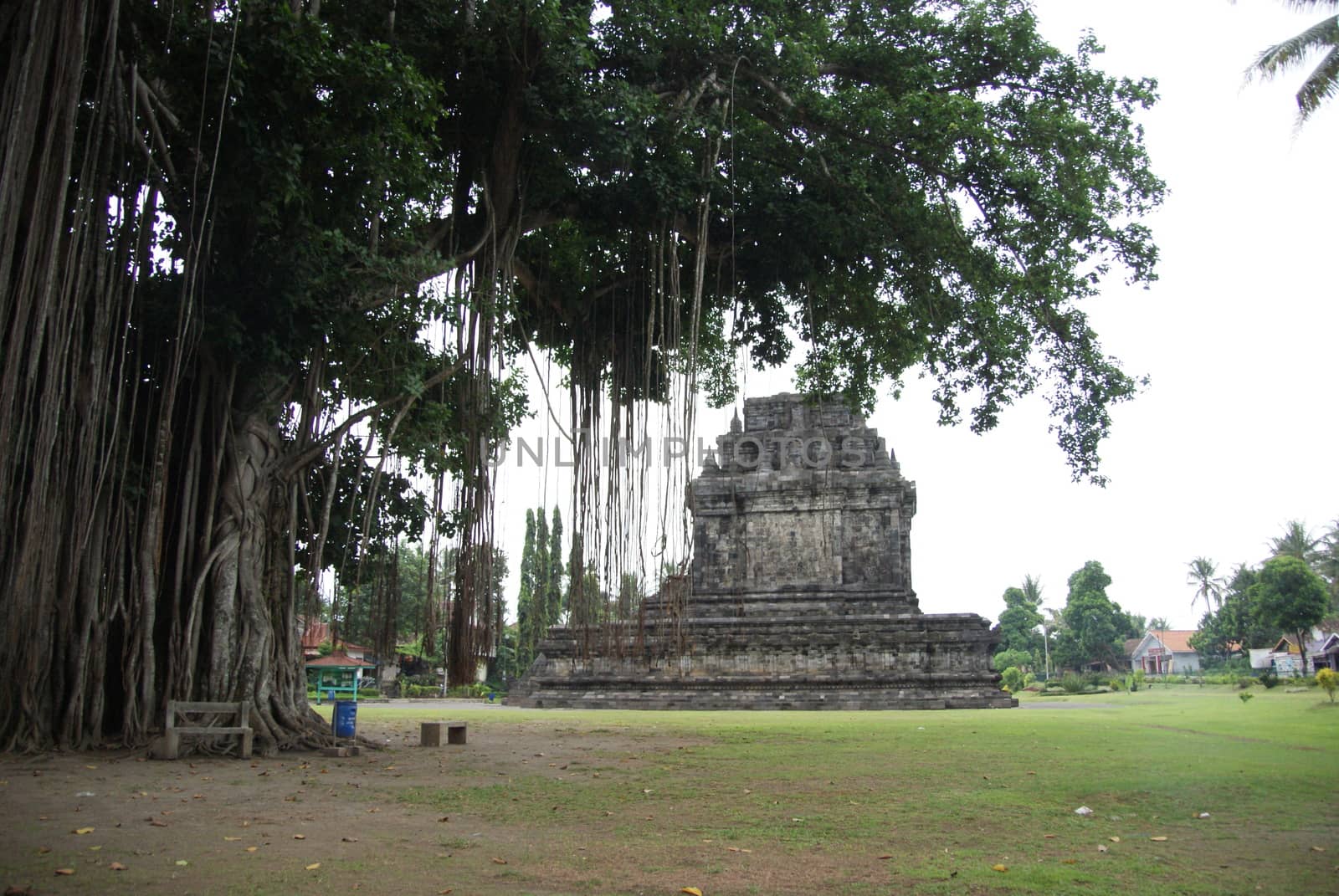 Mendut Temple, another ancient monument found in Yogyakarta, Indonesia by craigansibin